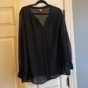 Beautiful polka dot blouse